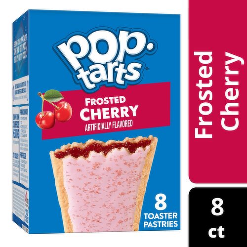 Pop-Tarts Toaster Pastries, Frosted Cherry