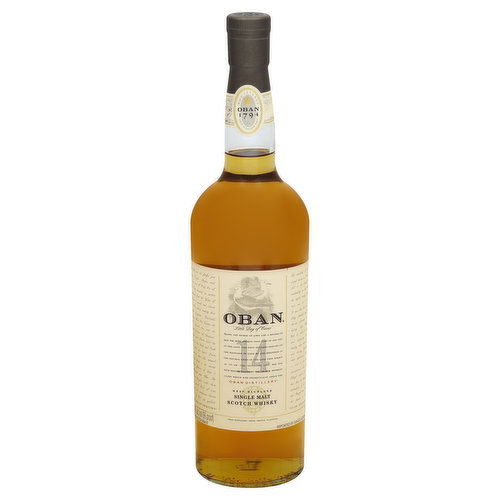 Oban Whisky, Scotch, Single Malt