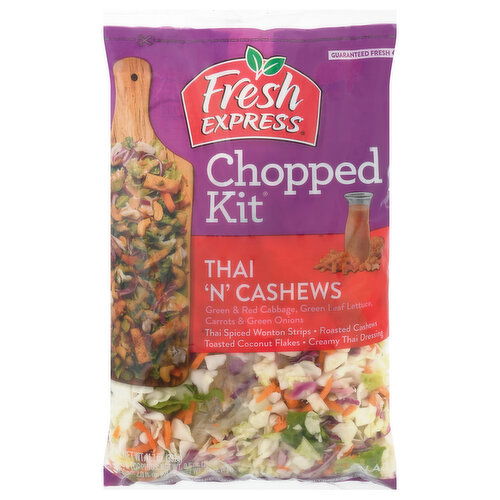 Fresh Express Chopped Kit Salad, Thai N' Cashews