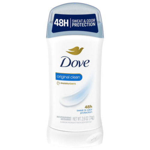 Dove Antiperspirant Deodorant, Original Clean