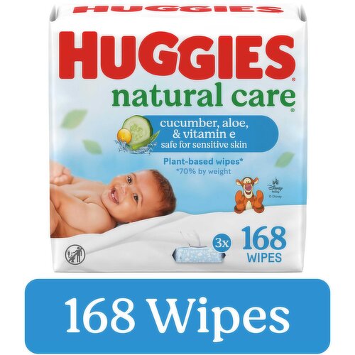 Huggies Natural Care Refreshing Baby Wipes, Scented