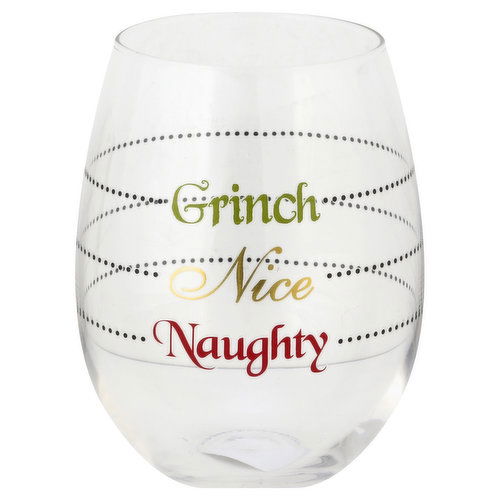 Kane Home Glass, Grinch/Nice/Naughty