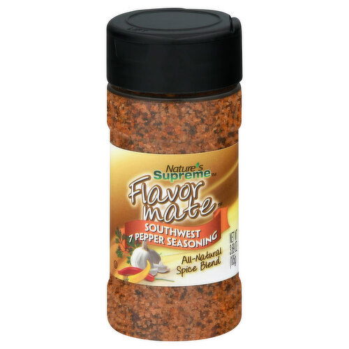 Nature's Supreme Flavor Mate Seasoning, 7 Pepper, Southwest