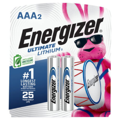 Energizer Ultimate Batteries, Lithium, AAA