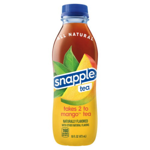 Snapple Tea, Takes 2 to Mango