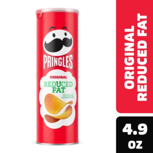 Pringles Potato Crisps Chips, Reduced Fat Original