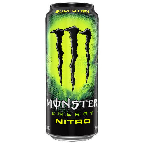 Monster Energy Energy Drink, Super Dry, Nitro
