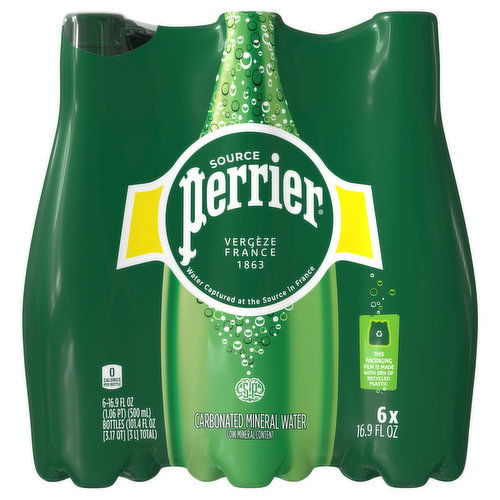 Perrier Mineral Water, Carbonated