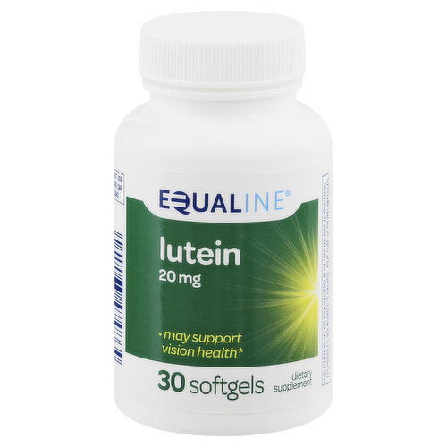 Equaline Lutein, 20 mg, Softgels