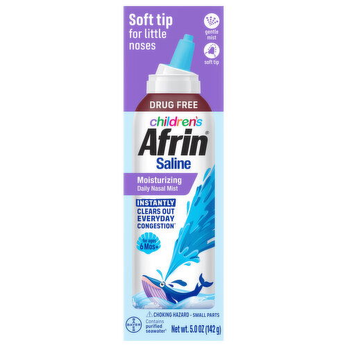 Afrin Children's Saline Moisturizing Daily Nasal Mist