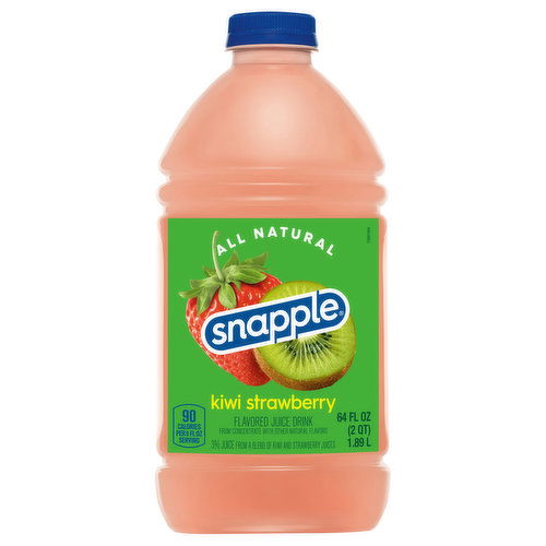 Snapple Juice Drink, Kiwi Strawberry Flavored