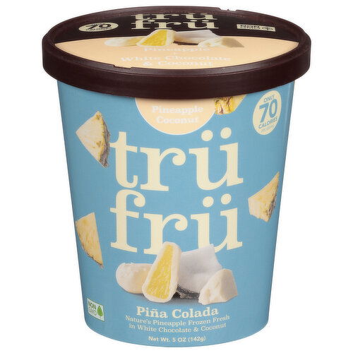 Tru Fru Nature's Pineapple, Pina Colada, Pineapple Coconut