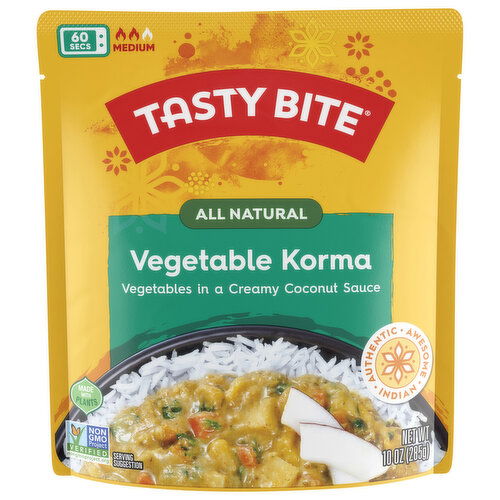 Tasty Bite All Natural Medium Vegetable Korma