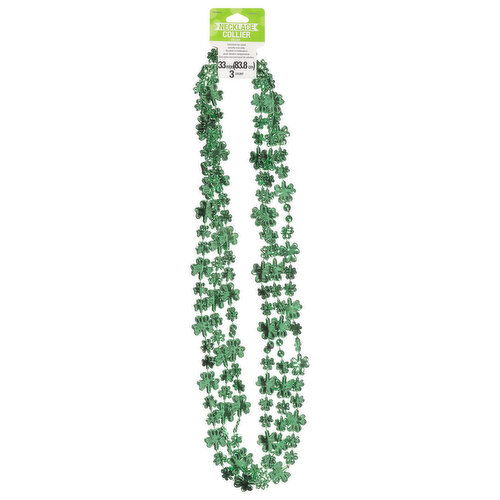 Creative Converting Necklace, St Pats Favor