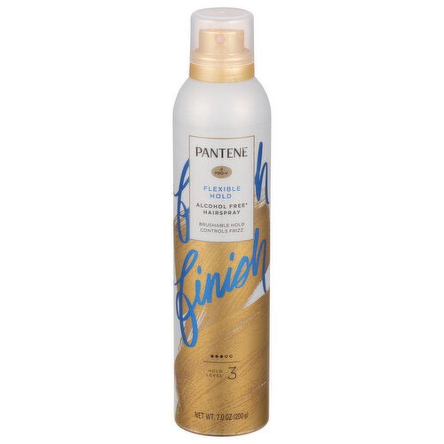 Pantene Pro-V Hairspray, Alcohol Free, Flexible Hold, Hold Level 3