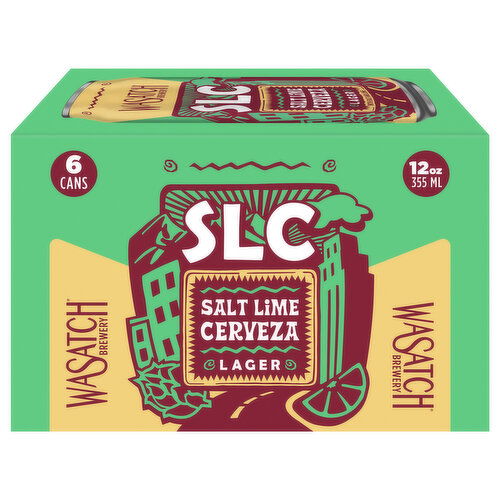 Wasatch Beer, Lager, Salt Lime Cerveza
