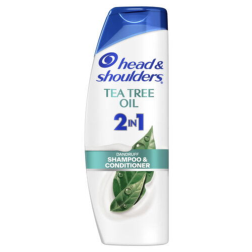 Head & Shoulders 2 in 1 Dandruff Shampoo and Conditioner, Tea Tree Oil