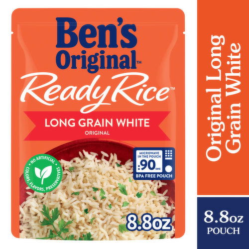 Ben's Original Ready Rice White Rice, Original, Long Grain