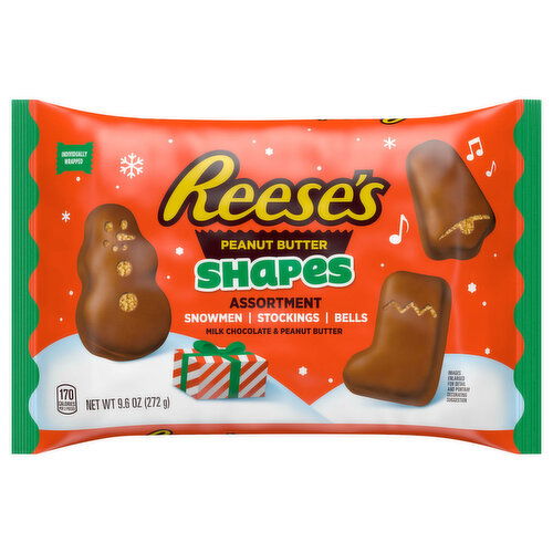 Reese's Shapes Assortment Peanut Butter Milk Chocolate & Peanut Butter