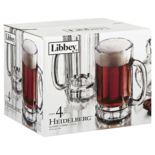 Libbey Glasses, Heidelberg, 16 Ounces