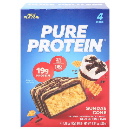 Pure Protein Gluten Free Sundae Cone Bar