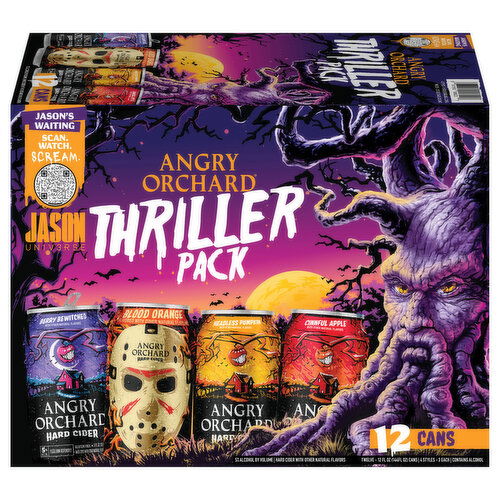 Angry Orchard Assorted Hard Cider Thriller Pack
