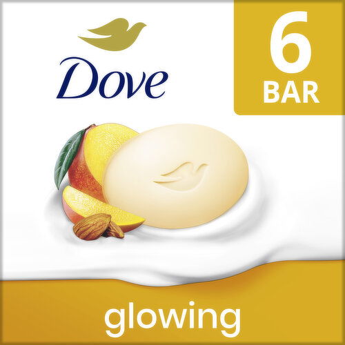 Dove Beauty Bar Soap Glowing Mango & Almond Butters