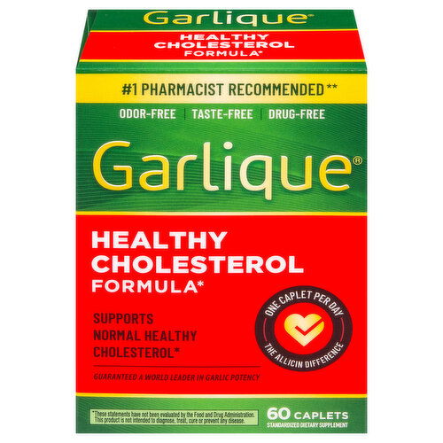 Garlique Caplets Healthy Cholesterol Formula