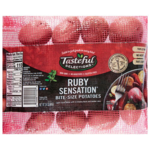 Tasteful Selections Ruby Sensation Ruby Sensation 2-Bite Baby Potatoes