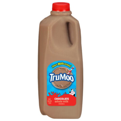 TruMoo Whole Chocolate Milk Half Gallon
