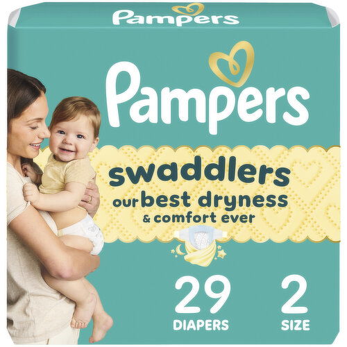 Pampers Swaddlers Swaddlers Diaper Size 2 29 Count