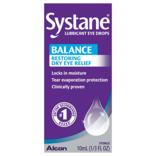 Systane Balance Restoring Lubricant Eye Drops