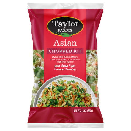 Taylor Farms Chopped Kit, Asian