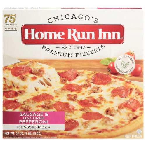 Home Run Inn Classic Sausage & Uncured Pepperoni Pizza