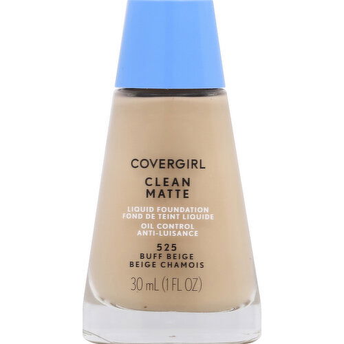 CoverGirl Clean Anti-Luisance, Oil Control, Buff Beige 525