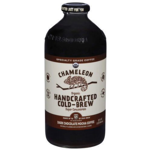 Chameleon Coffee, Organic, Handcrafted Cold-Brew, Dark Chocolate Mocha