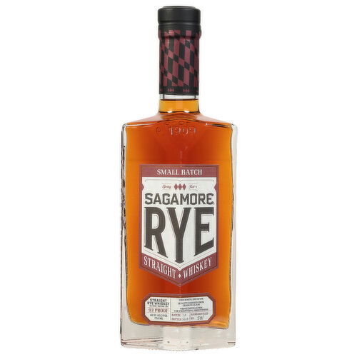 Sagamore Rye Whiskey, Straight