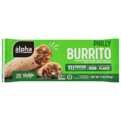 Alpha Philly All Day Burrito