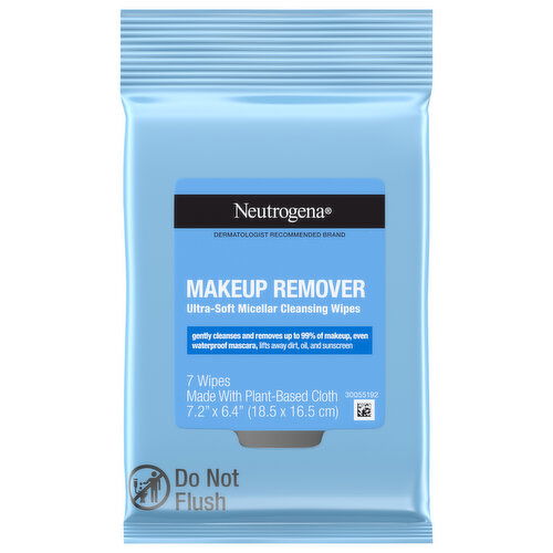 Neutrogena Cleansing Towelettes, Ultra-Soft, Makeup Remover