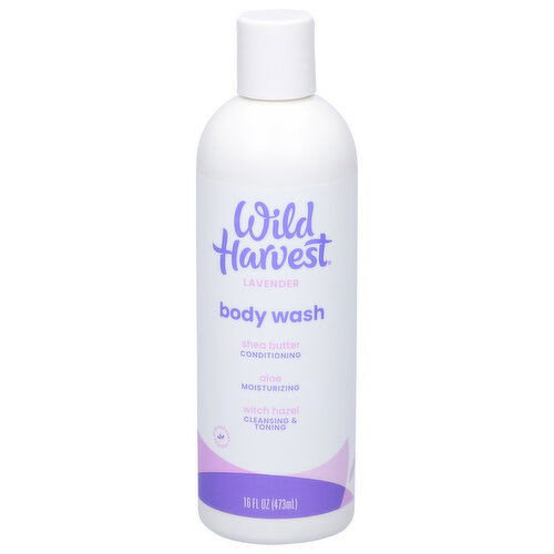 Wild Harvest Body Wash, Lavender