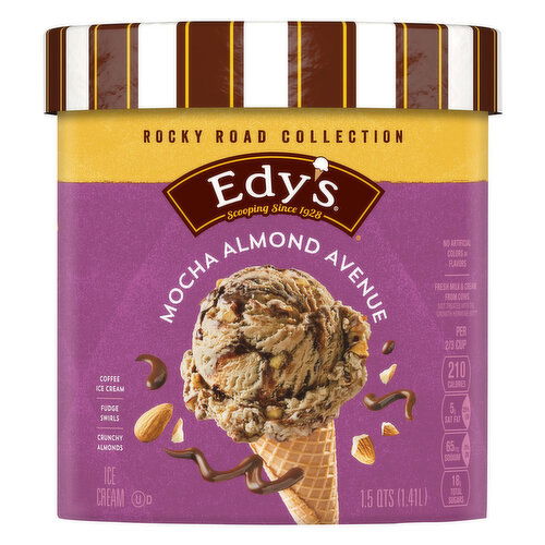 Dreyers Rocky Road Collection Mocha Almond Avenue Ice Cream