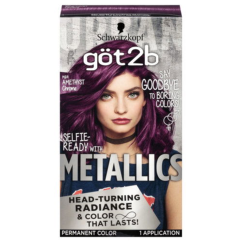 Got2b Got 2 B Hair Color, Permanent, Amethyst Chrome M69