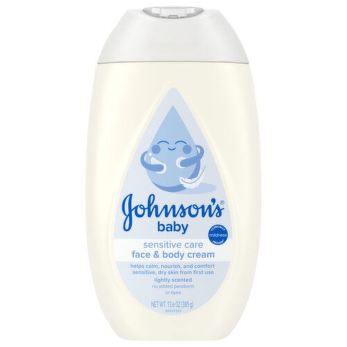Johnson's Baby Sensitive Care Face & Body Cream