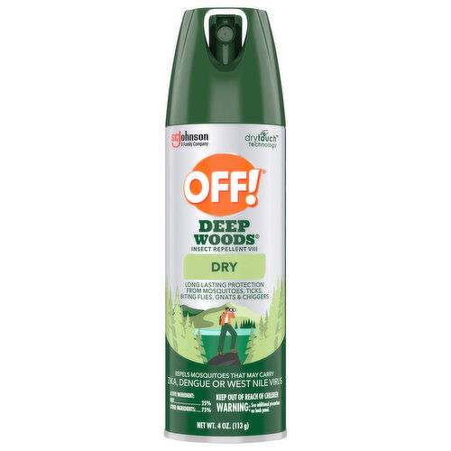 Off! Deep Woods Dry Insect Repellent VIII