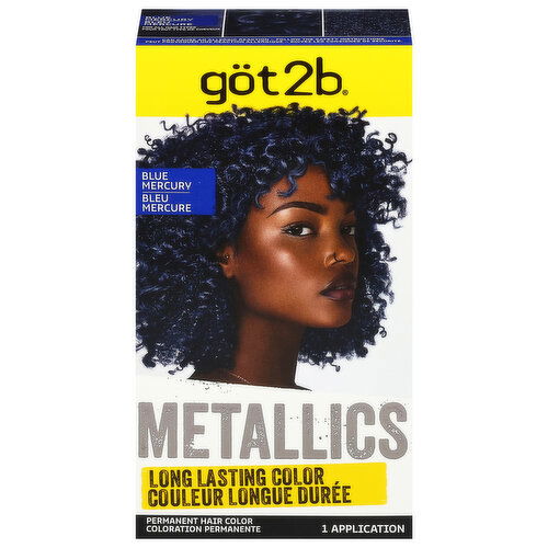 Got2b Metallics Blue Mercury Permanent Hair Color