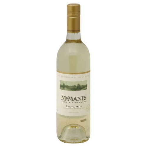 McManis Pinot Grigio, California, 2010