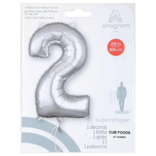 Anagram Supershape 26 Inch Decorative Balloon