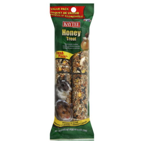 Kaytee Honey Treat, Hamster & Gerbil, Value Pack