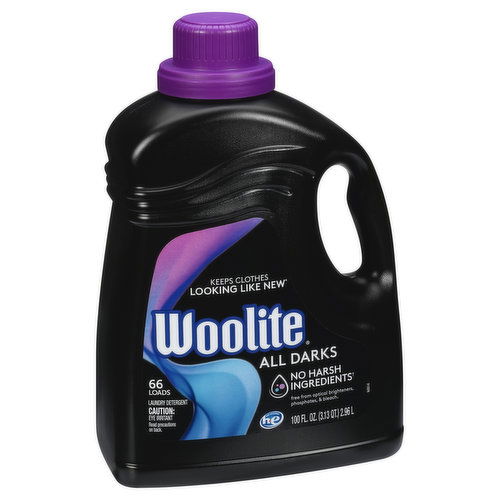 Woolite Laundry Detergent, All Darks, HE