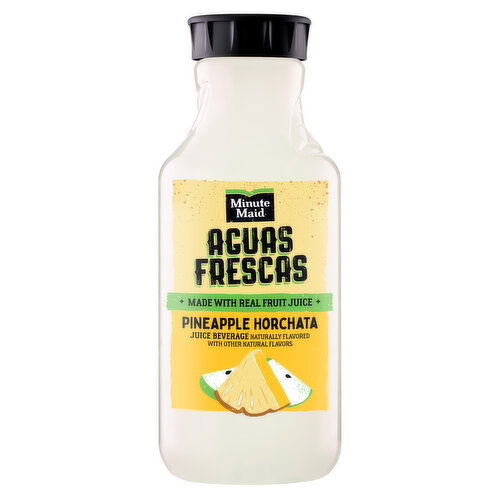 Minute Maid Aguas Frescas  Aguas s Pineapple Horchata Bottle